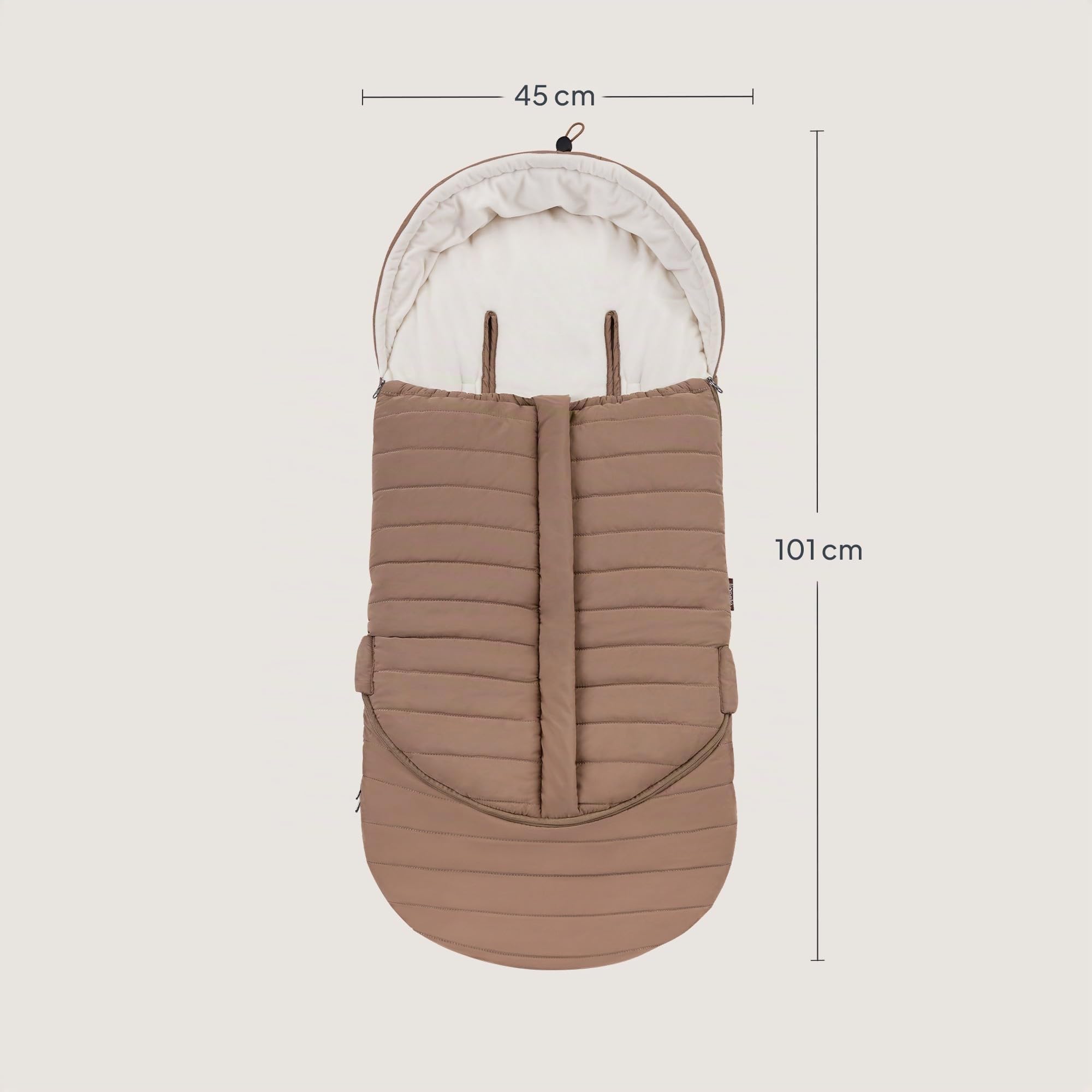 Lionelo Oli Saco Silla Paseo Universal Invierno 2 en 1 para Capazo y Silla