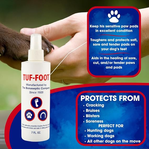 Dog Paw & Skin Protection Liquid 7oz, 3-Pack | Veterinarian Recommended | Heals & Protects Paws, Hooves & Skin | Lick-Safe Paw Protector for Dogs Against Hot Pavement, Ice & Salt