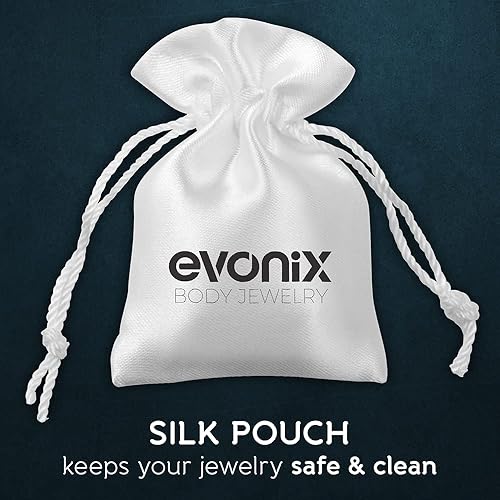 Miniatura 6 de 2 barras curvadas Daith Rook Conch Labret Helix Lip Ring Tragus Ceja cartílago (elige color, calibre, longitud)