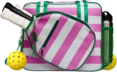 Miniatura 8 de Lola - Bolsa de pickleball de la serie de diseñador para mujer, accesorios de pickleball de primera calidad para mujer, bolsas de pickleball