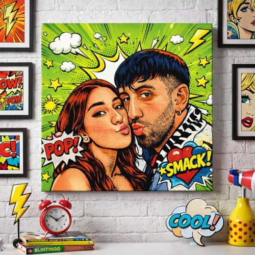 PANNELLO DECORATIVO DA PARETE: Elemento decorativo d'impatto per personalizzare camera da letto, soggiorno o qualsiasi ambiente domestico con un tocco artistico e colorato