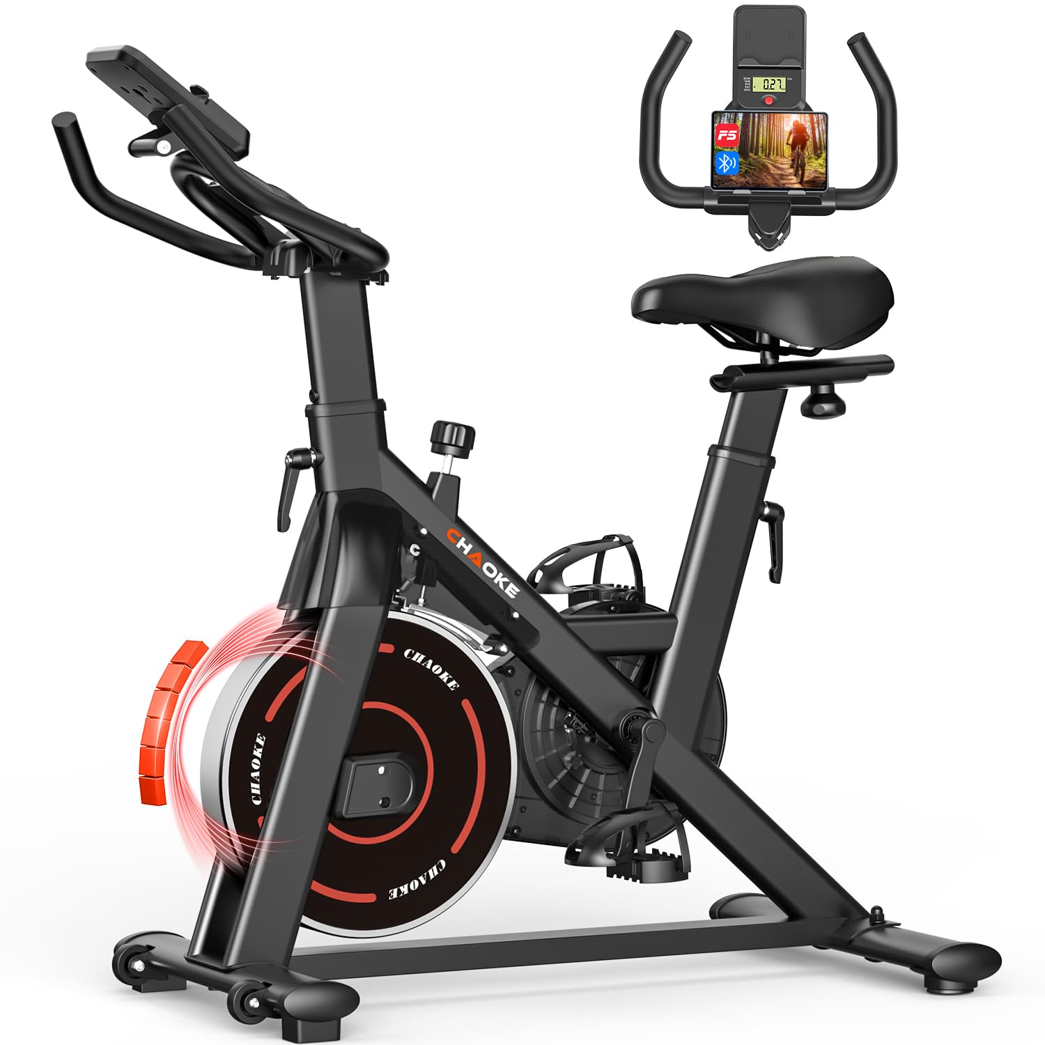 【270】CHAOKE フィットネスバイク スピンバイク エアロバイク 【Zwi Amazon.co.jp: CHAOKE スピンバイク エアロバイク 【Zwift