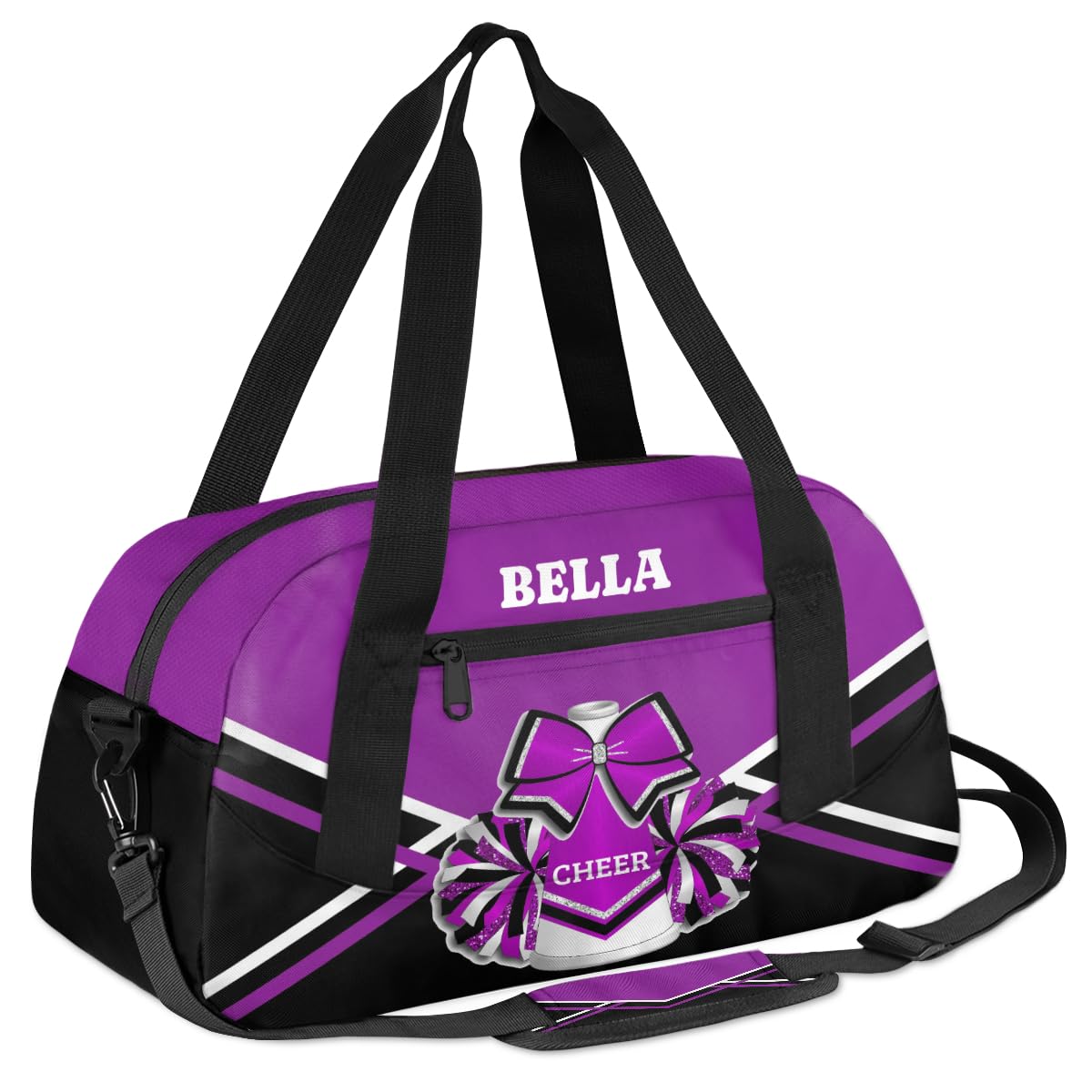 Sac de sport personnalisé pour fille, sac de sport personnalisé pour la gym, le sport, le week-end, le voyage, Couleur 6