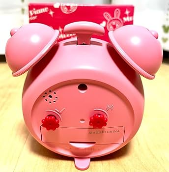 平成レトロ　メゾピアノ　目覚まし時計　ベリエちゃん　レア　ピンク 平成レトロ メゾピアノ 目覚まし時計 ベリエちゃん レア ピンク