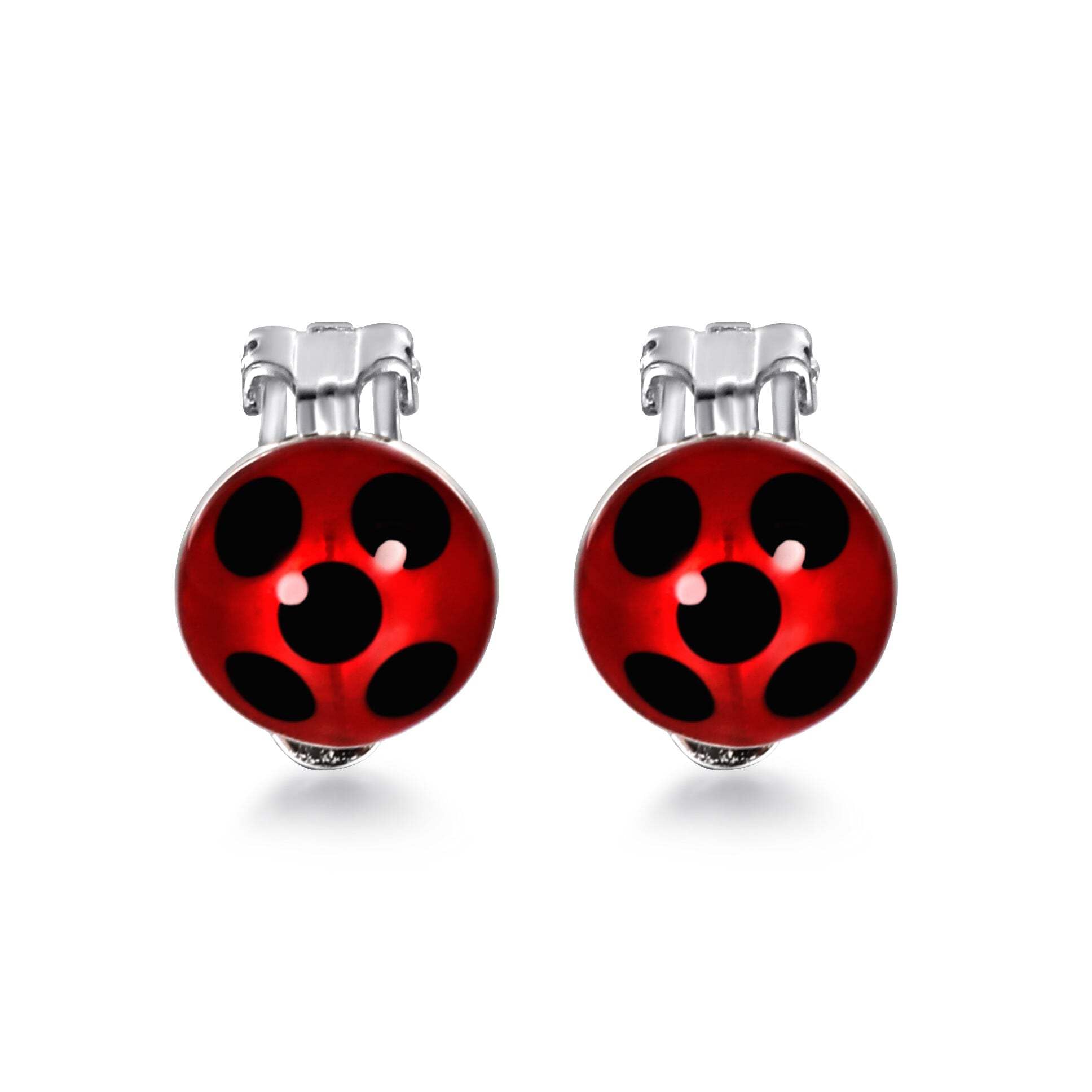 ZAG STORE - Miraculous Ladybug - Boucles d'oreilles Ladybug (clips)
