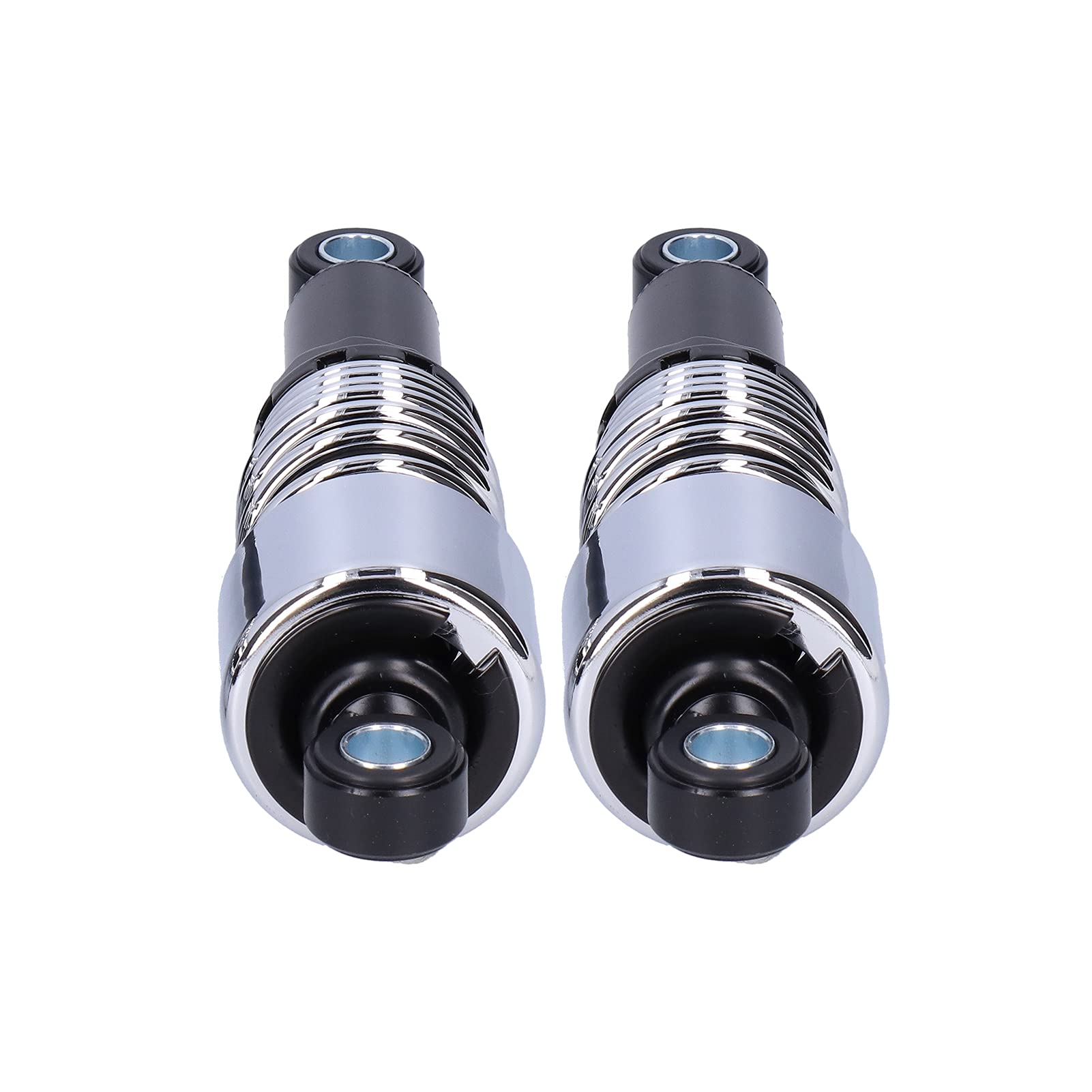 Para Amortyzatorów Motocyklowych 10,5 Cala, Amortyzator Pasujący do XL883 XL883R XL1200R XL1200L(Czarny + chrom)