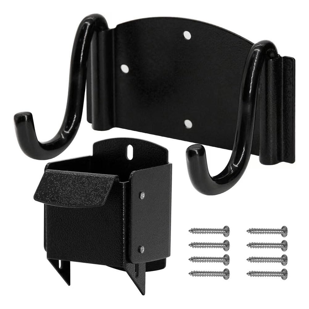 UDSKNV[KSL Heavy Duty for Most Wheelbarrows Design Compatible-Storage Bracket-Wheelbarrow 90 Lbs Capacity Storage Hook