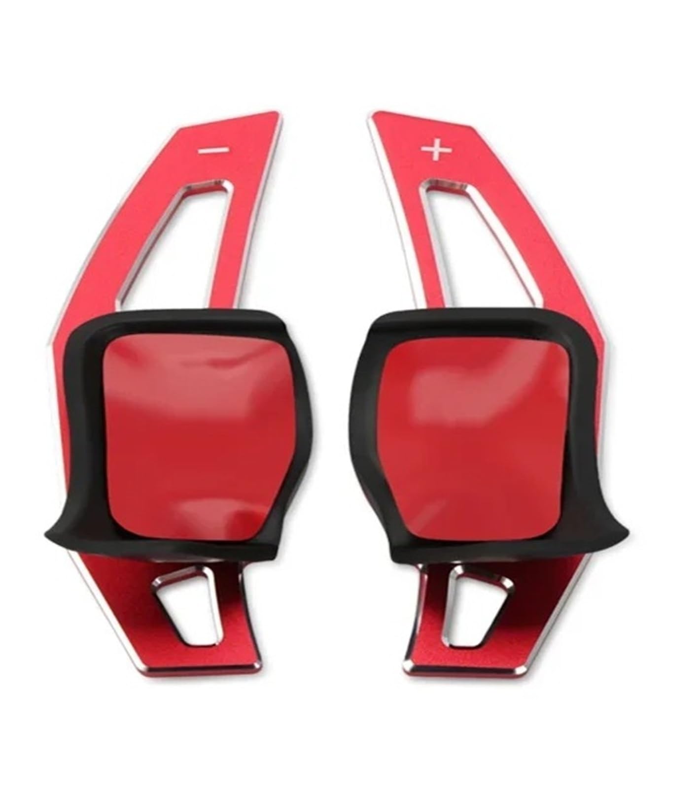 Zhangzhengyao Red Car Steering Wheel Shifter Paddle For Skoda For Octavia For A7 For Mk3 For Rs For Vrs For Superb For B8 For Scala For Karoq Car Wheel Paddle Shift Shifter(Red)