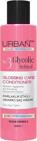 URBAN Care Glycolic Retinol Parlaklık Etkili Onarıcı Saç Bakım Kremi-250ml-Gloss