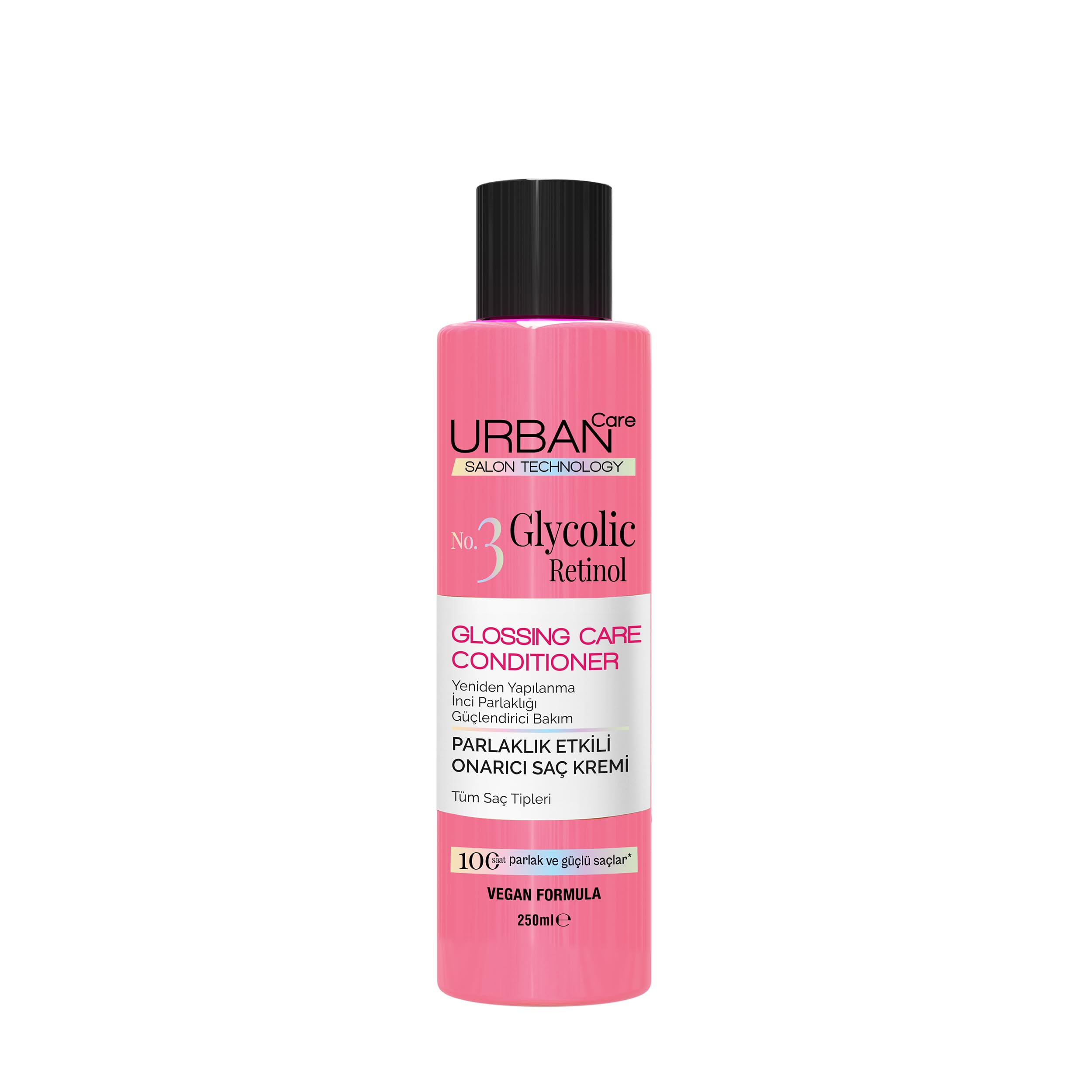 URBAN Care Glycolic Retinol Parlaklık Etkili Onarıcı Saç Bakım Kremi-250ml-Gloss