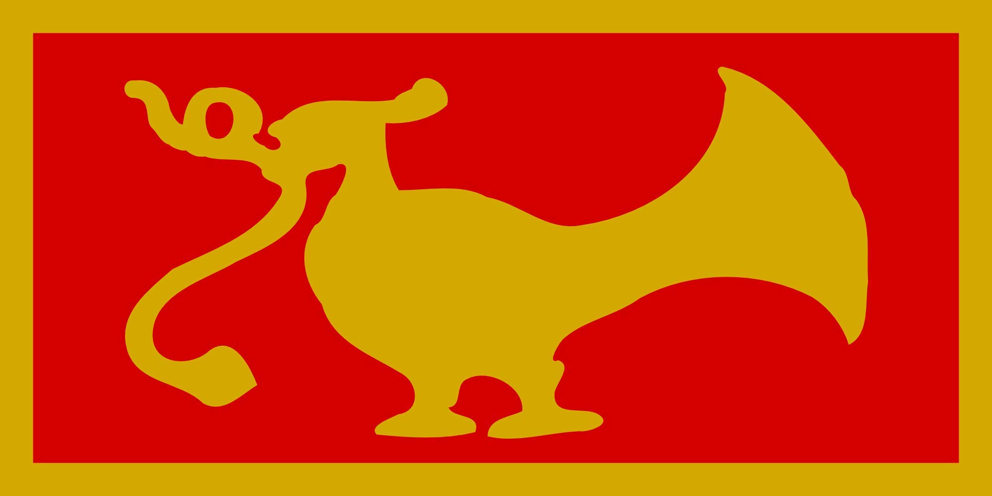 Drapeau Kingdom of Raigama de 1.35m² aux finitions premium