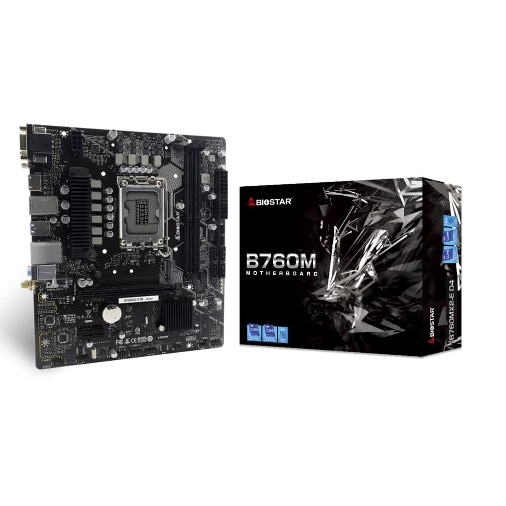 Amazon | Biostar BIOSTAR Intel B760チップセット搭載MicroATX