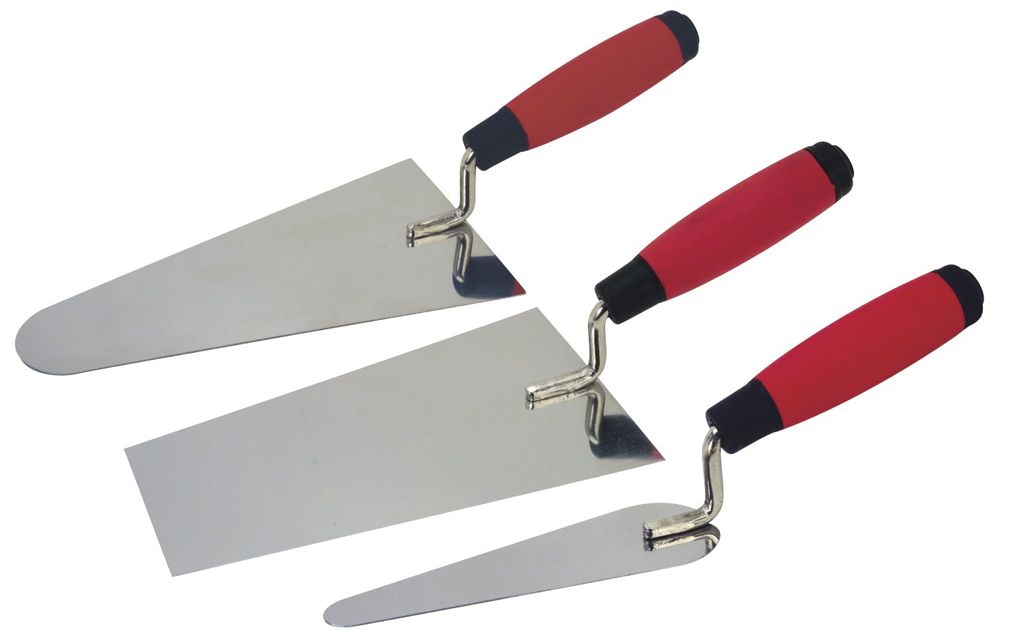 Cogex 48313 - Paletas surtidas (acero inoxidable, 2 materiales, 3 piezas)