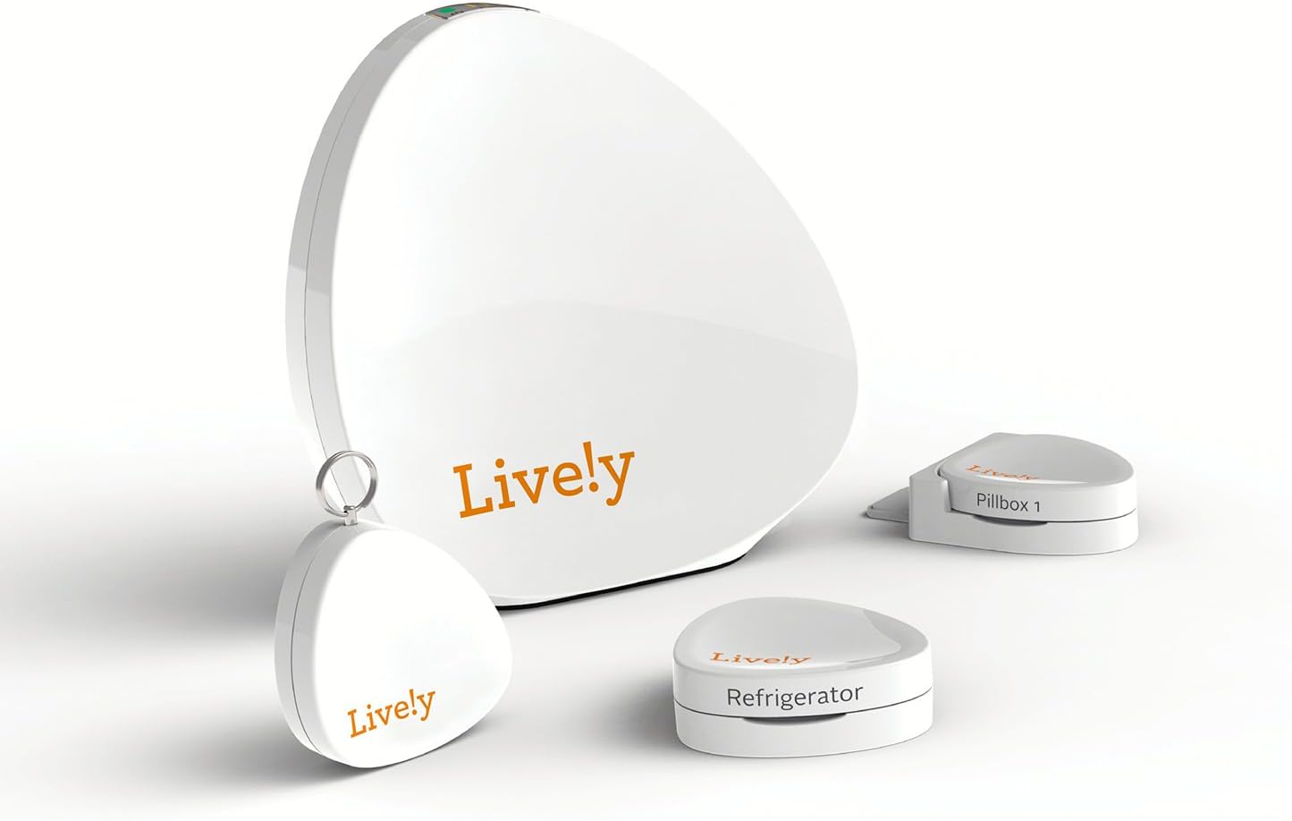 Lively Activity Sensors Only,Original Version, White