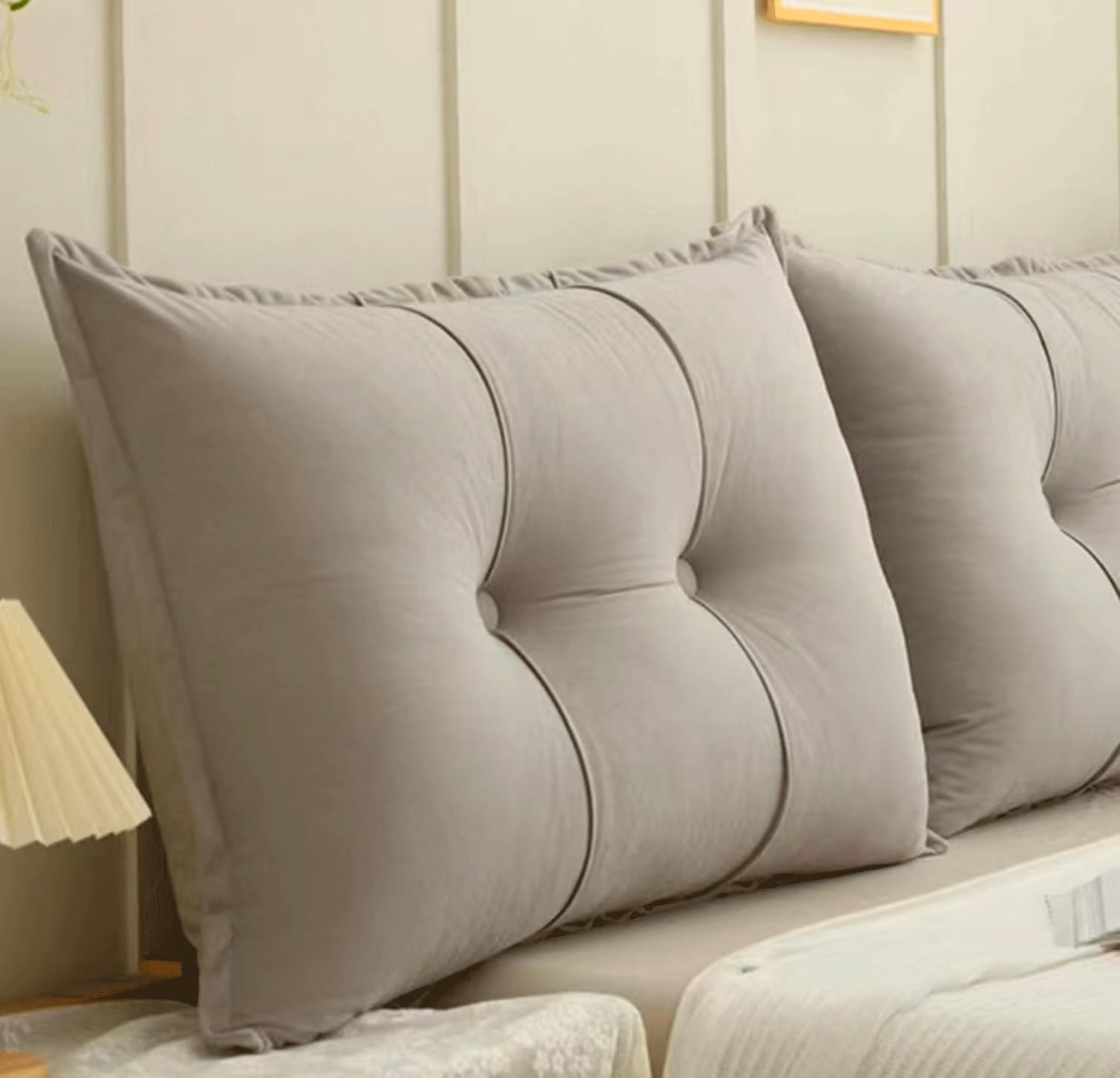Kopfteilkissen Lesekissen FüR Bett Und Sofa Weiches und Bequemes