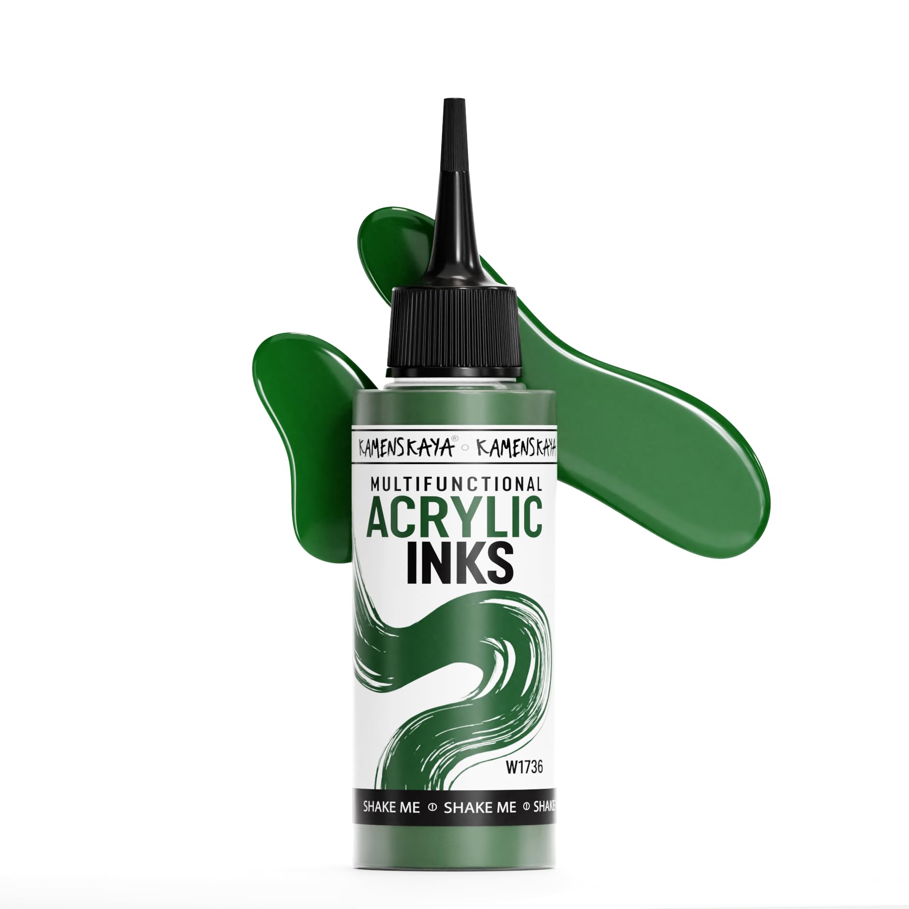 KAMENSKAYA Acrylic Inks for Artists - 'Grass' Acrylic Ink, 3.38 Fl Oz (100 ml)