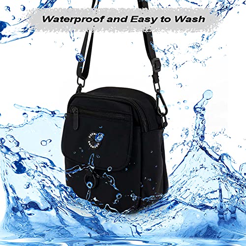 COOWONE Dog Walking Bag Black
