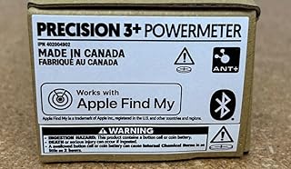 4iiii Precision 3+ Powermeter Ride Ready - Misuratore di Prestazioni Ant+ Lato Sinistro per Ciclismo, misurazione Watt, Cadenza e Calorie, Compatibile con Apple Find My Compatible, XT M8100-175 mm
