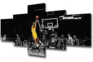 Kobe Bryant Basketball Canvas Wall Art