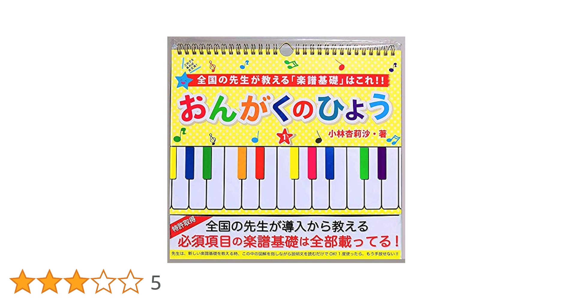 Amazon.co.jp: おんがくのひょう(卓上) 1 AKTA-1A : おもちゃ