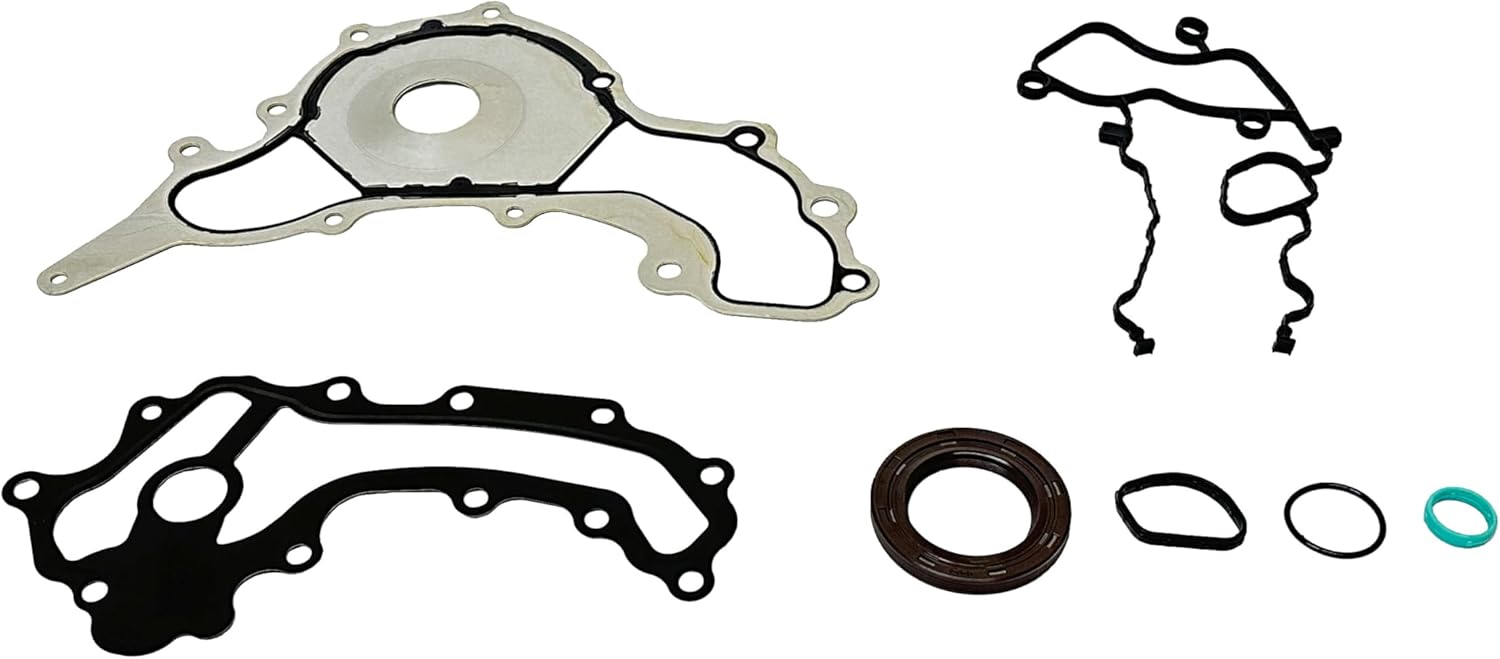 DNJ TC1184 Timing Cover Seal for 2011-2022 Chrysler, Dodge, Jeep, Ram, Volkswagen 1500, 1500 Classic, 200 3.2L-3.6L V6 24V DOHC 3239cc