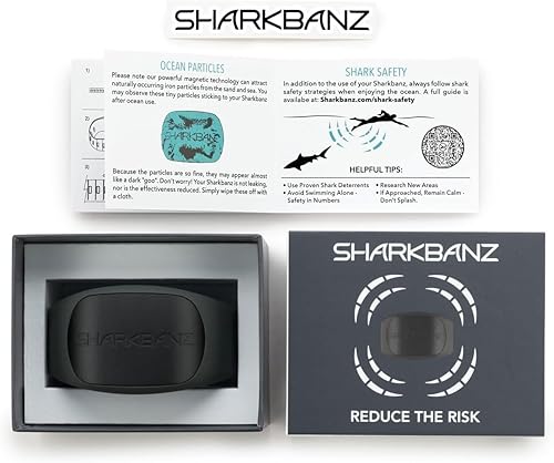 Miniatura 8 de SHARKBANZ - Banda magnética oficial de disuasión de tiburones para natación, surf, buceo y todos los deportes oceánicos - Probada y patentada