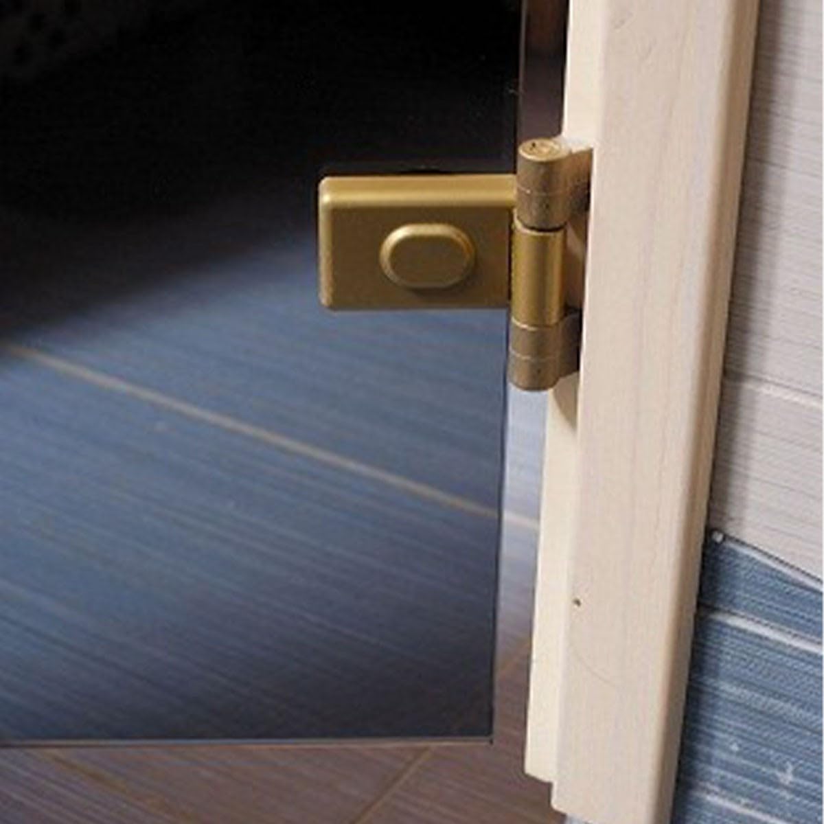 Porte de Sauna Bronze 60 x 190 en Verre trempé