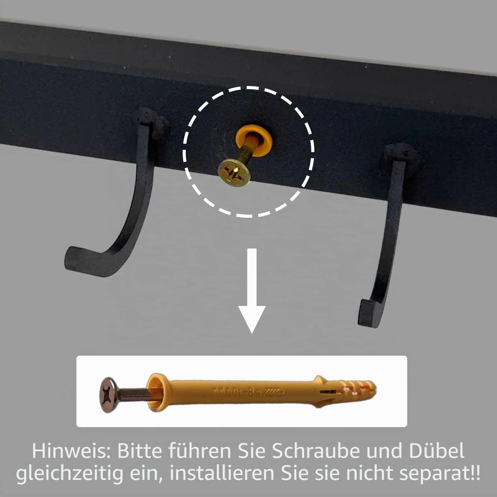 Gym Fitness Lat-Pull-Down-Stange Aufbewahrungsregal für Mag-Grip, robuster A-Rahmen-Ständer für Lat-Pulldown-Aufsätze & Lat-Stange