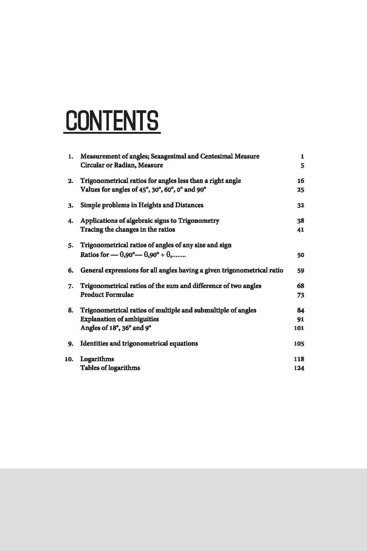 Arihant Classic Text Series Plane Trigonometry Part 1 by SL Loney | Mathematics Book for JEE Advanced, IIT Entrance, Engineering Exam Preparation 2025 (Classic Texts Series for jee) 3