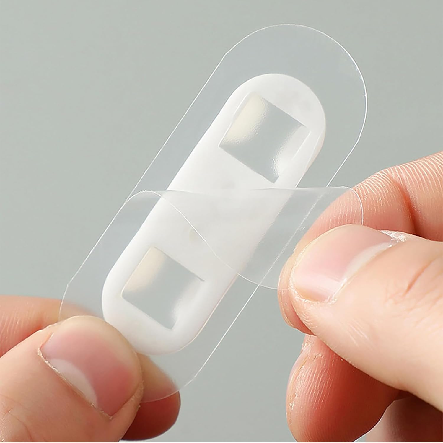 Pack of 10 Self Adhesive Cable Clips, Fixed and Secure Wall Wire Holder, Cable Organizer for Home Office Workbench (L)