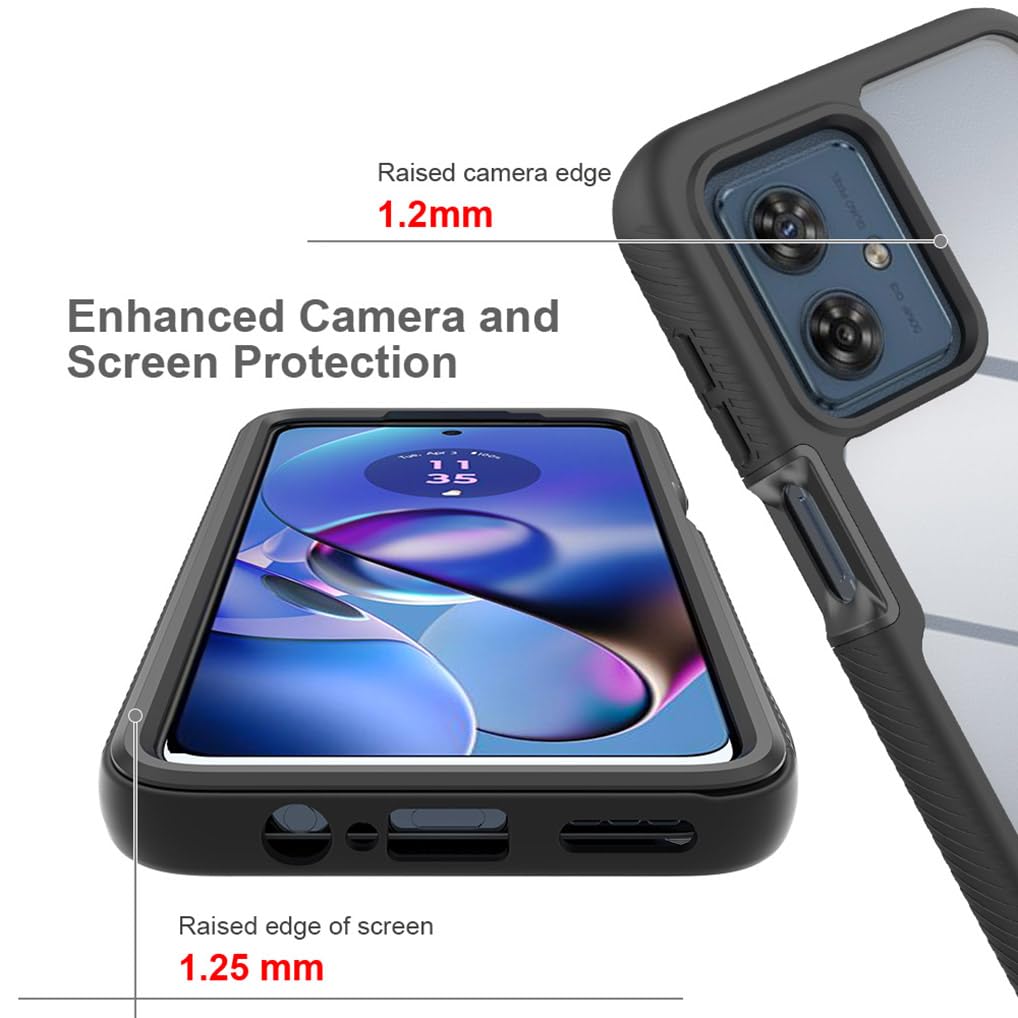 Sawiqpd Motorola Moto G54 5G Phone Case, Lightweight Military Grade