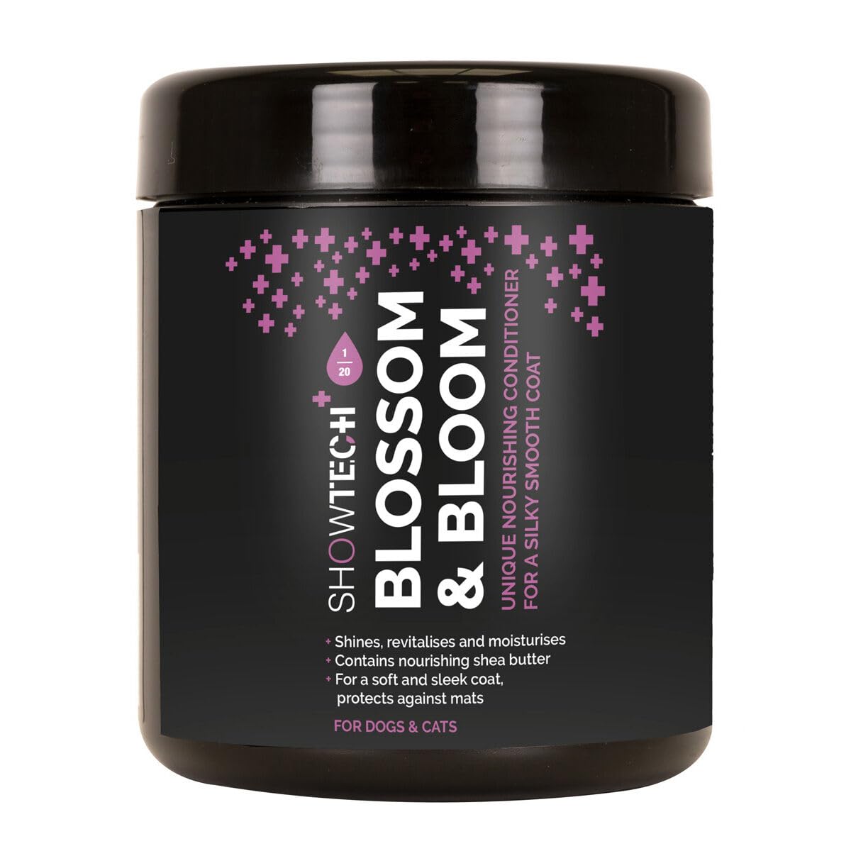 Show Tech+ Blossom & Bloom Nourishing Conditioner | Pet-Friendly Coat Care | Floral Fragrance | Revitalise, Hydrate & Strengthen | Grooming & Care Essential