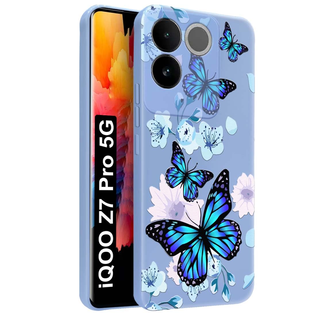 Fashionury iQOO Z7 Pro 5G Case Back Cover Shockproof Soft Silicon Glossy TPU | 360 Degree Protection| Camera Protection | Designer Stylish Cover for iQOO Z7 Pro 5G -MB001 (B0CXQ4FXZG) Amazon Price History, Amazon Price Tracker
