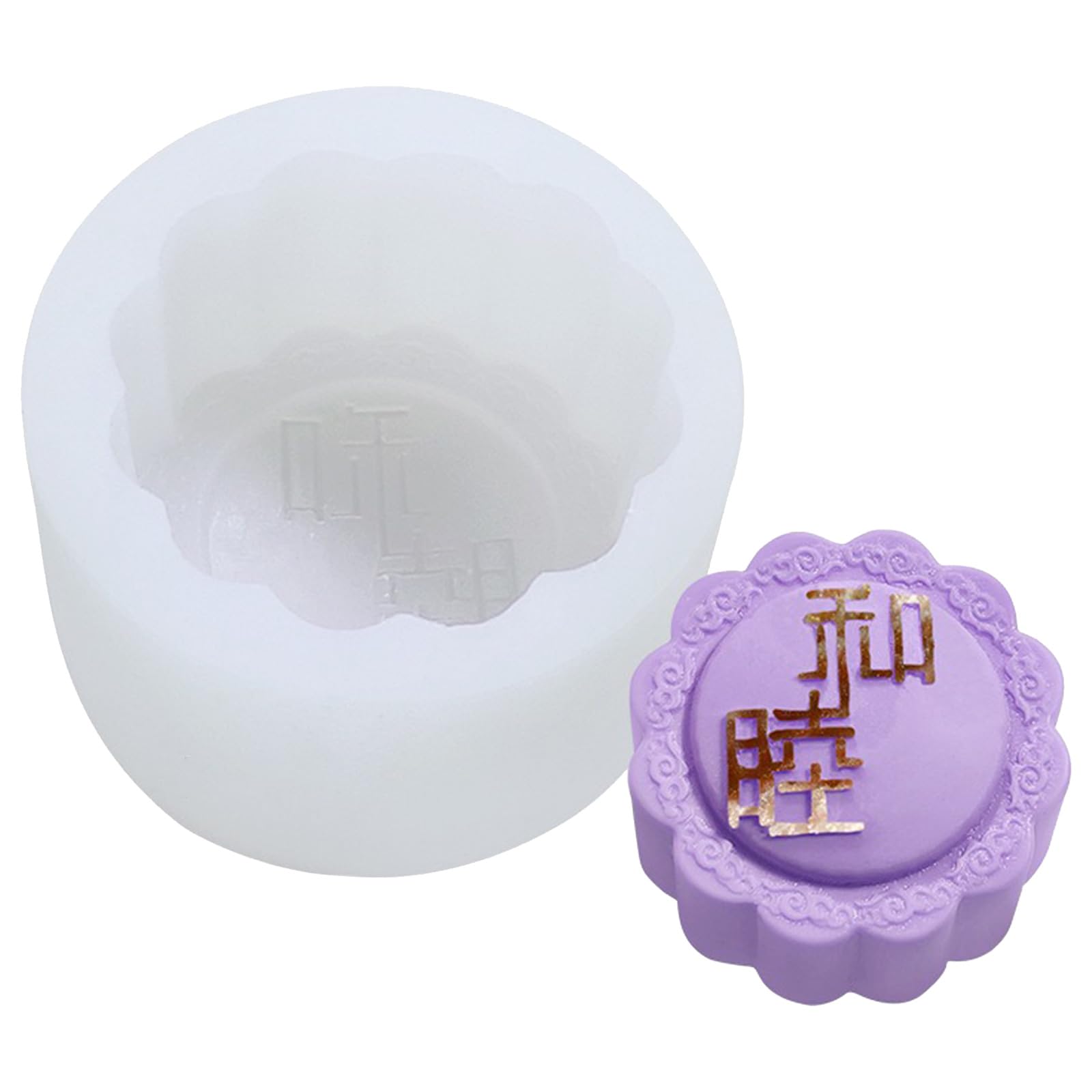 Elnwnnkc Silicone Candy Molds Cake Various Shape Dessert Molds Chocolate Cake Decorating Tool Suitable for Bakings Fondant Chocolate Tool