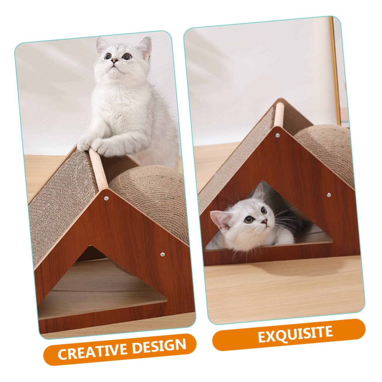 Rascador De Suelo para Gatitos Rascador para Gatos Ideal para Mascotas En Casa