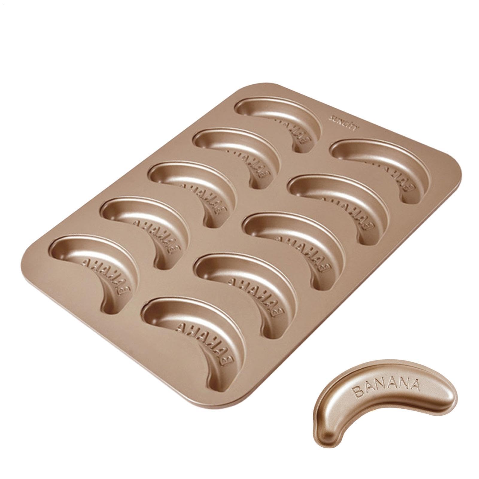 Moldes para hornear formas de 10 cavidades antiadherentes de metal