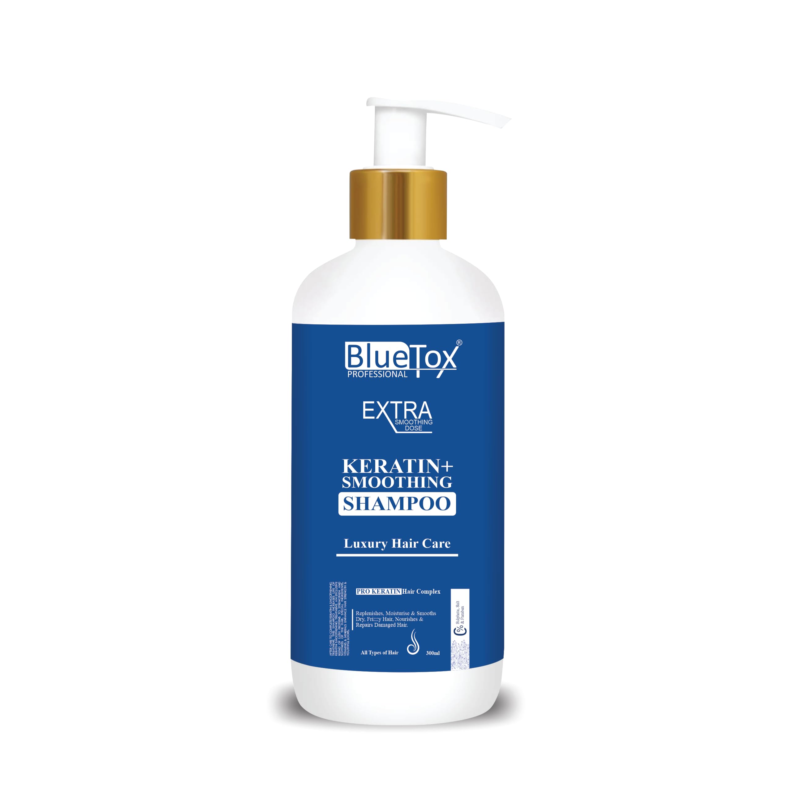 Keratin shampoo for women | sulfate and paraben free | keratin Smoothening shampoo for dry damage frizzy hair | Smoothens, Repairs & Adds Shine | Color & Chemically Treated Hair-image-33
