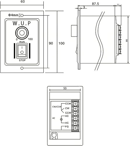 Miniatura 128 de Motor de engranajes eléctrico 120W DC 24V Reductor de engranajes helicoidal Caja de engranajes Motor eléctrico de engranajes RV 50K 35Nm Motor 120W