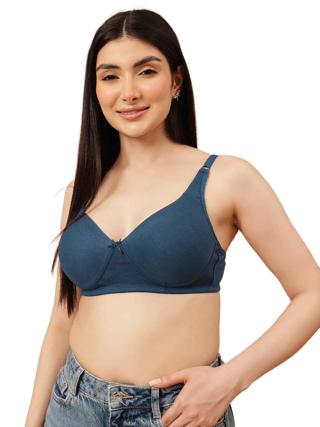 Clovia Cotton Blend Women’s Non-Padded Bra Clovia Cotton Blend Women’s Non-Padded Bra