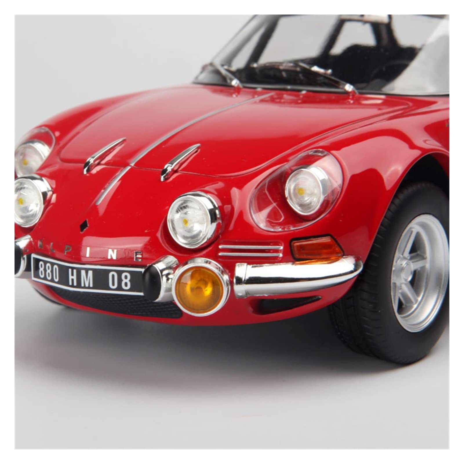 1/18 アルピーヌ A110 1600S 1969 レッド ソリド製ミニカー Alpine