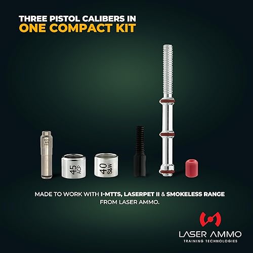 Miniatura 3 de SureStrike Ultimate Law Enforcement Edition - Láser de entrenamiento SureStrike (clase 1, 3.5 mW) funciona con 0.354 in40S y W45ACP (rojo)