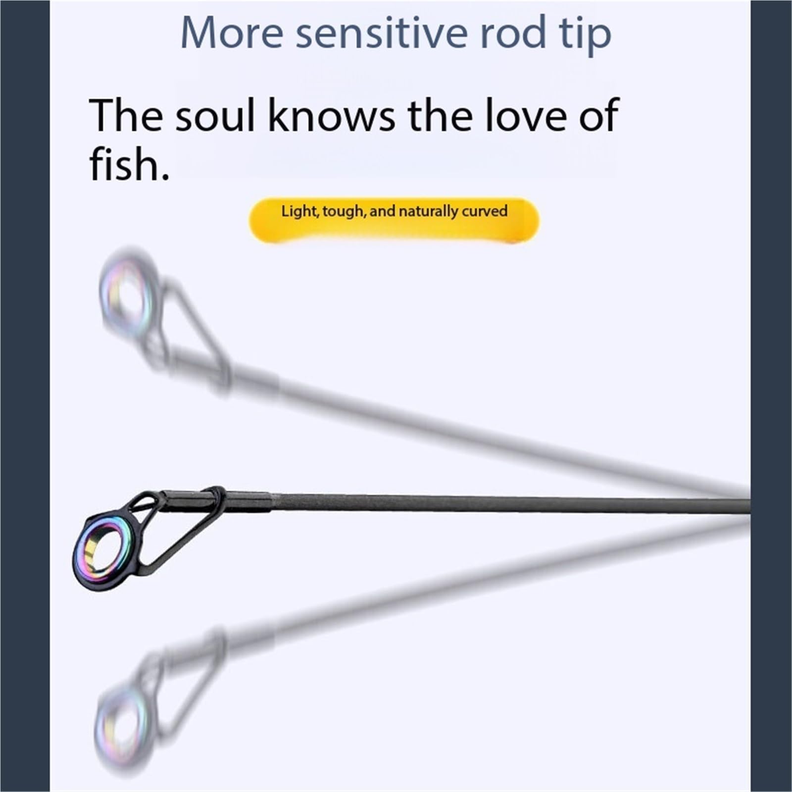 Caña de Pescar Caña de mar portátil Mano Corta, caña fundición Larga, Adecuada for Pesca en el