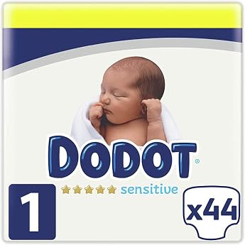 Dodot Pa&ntilde;ales Reci&eacute;n Nacido Sensitive T1 2-5k 44 Unidades