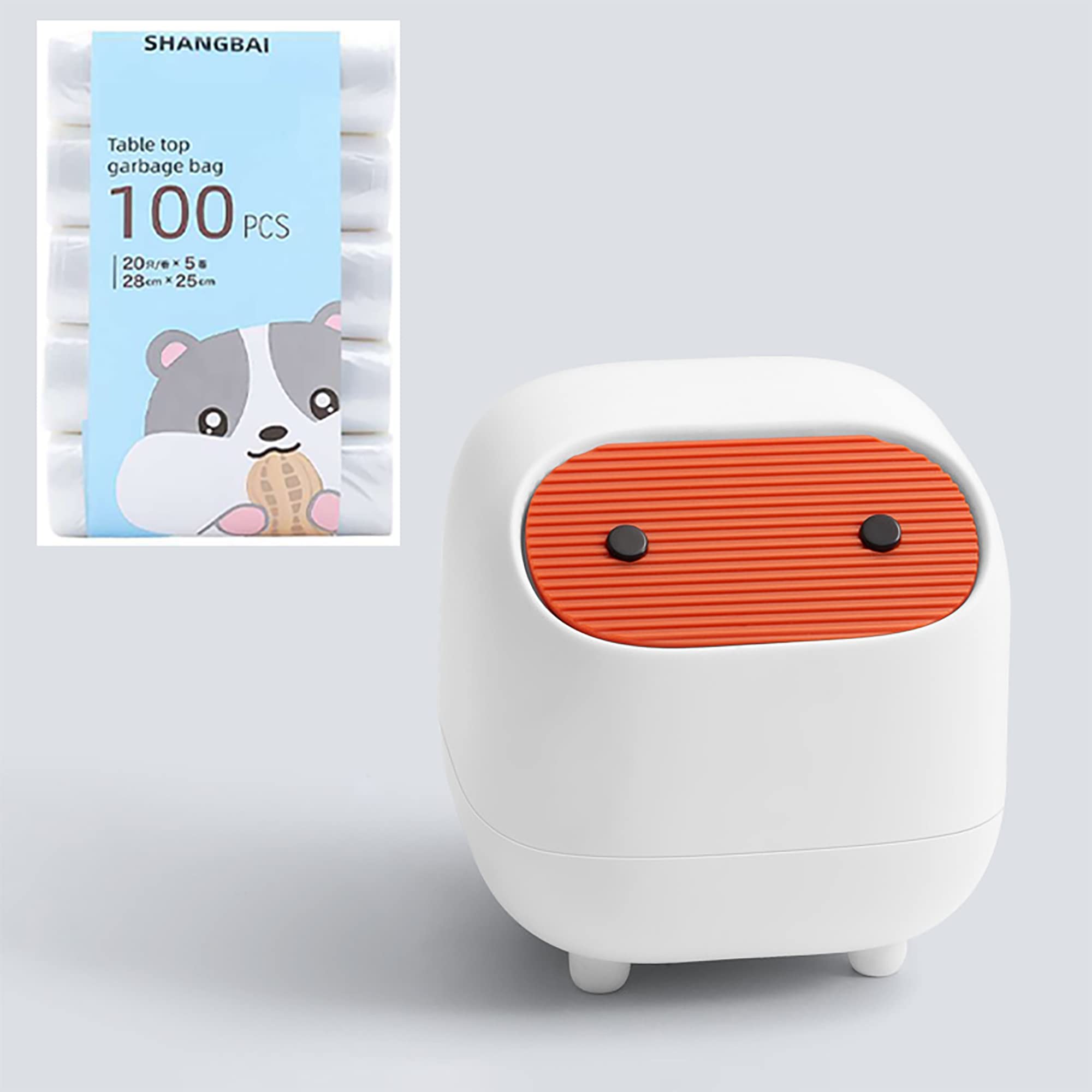 Petite Poubelle Cuisine Poubelle Pression Anti-Chien & Sans Odeur – Petite Poubelle Étanchéité Parfaite Pour Salle De Bain, Cuisine, Chambre