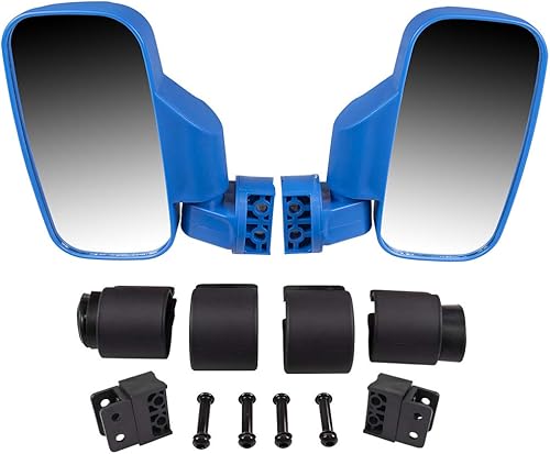 Miniatura 5 de NICHE Blue Offroad Break-Away Side View Mirror Set for UTV Side x Side Utility Vehicle with Pro-Fit Roll Cage Bar