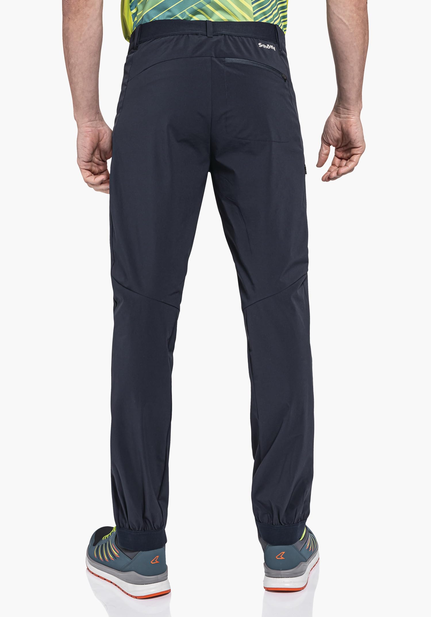 Schöffel Herren Pants Hestad M, robuste, schnell trocknende Outdoor Hose, Wanderhose mit bequemer Passform und vorgeformtem Knie