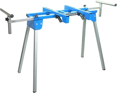 KF3001 Miter Saw Stand 500 lbs 226kg Loading Capacity Heavy-Duty With Max Mounting Base Size 28.5" x 19" 725x483mm Available for Miter Saws from 8" to 12" Slide Compound