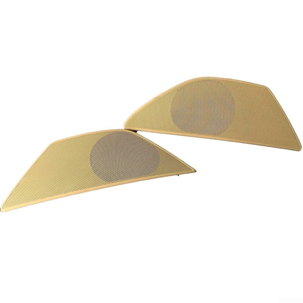 2pcs Front Door Horns Loudspeaker Cover for BMW 5 Series F10 F11 F18 Left & Right Sound Audio Speaker Cover Replace 51417225969 51417225980
