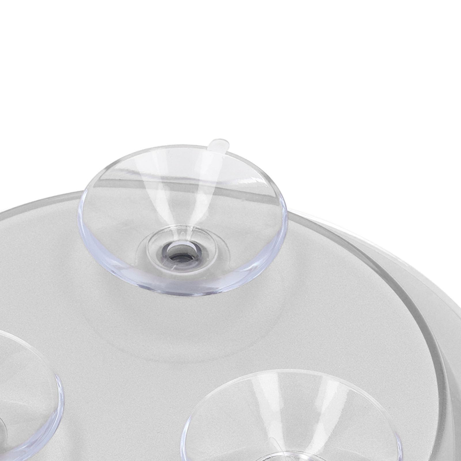 Dpofirs Specchio Ingranditore 30X con Ventosa, Grande 6 Pollici, Ingrandimento 30X, Rotondo per Trucco