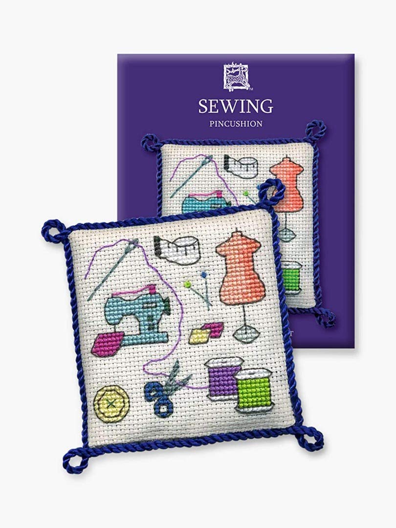 Sewing Pincushion Cross Stitch Kit (Textile Heritage)